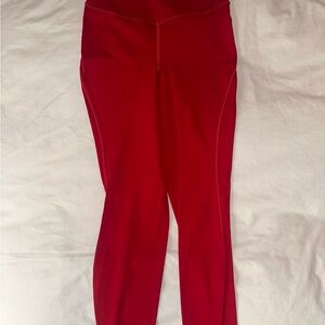 Lululemon Athletica Bold Red Leggings